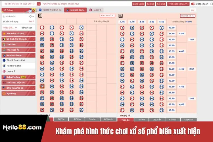 Khám phá hình thức chơi xổ số phổ biến xuất hiện tại nền tảng