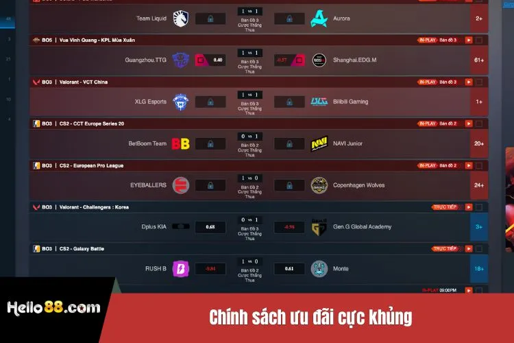 Chính sách ưu đãi cực khủng