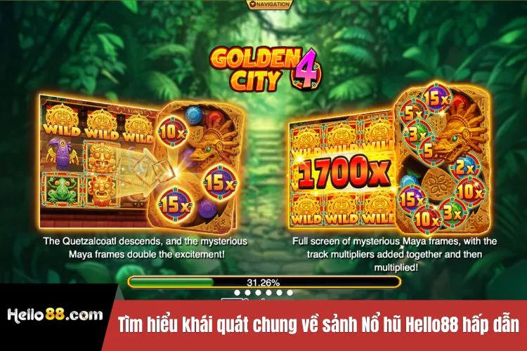 Tìm hiểu khái quát chung về sảnh Nổ hũ Hello88 hấp dẫn