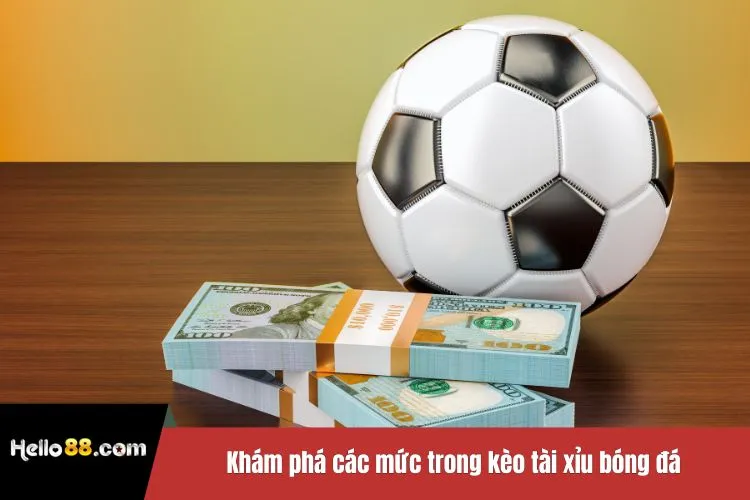 Khám phá các mức trong kèo tài xỉu bóng đá