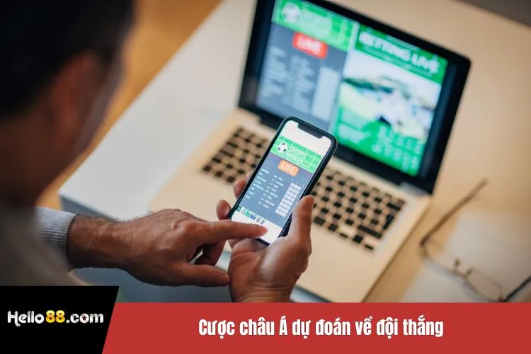 Cược châu Á dự đoán về đội thắng
