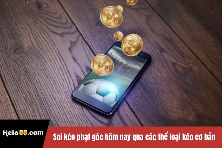 Soi kèo phạt góc hôm nay qua các thể loại kèo cơ bản